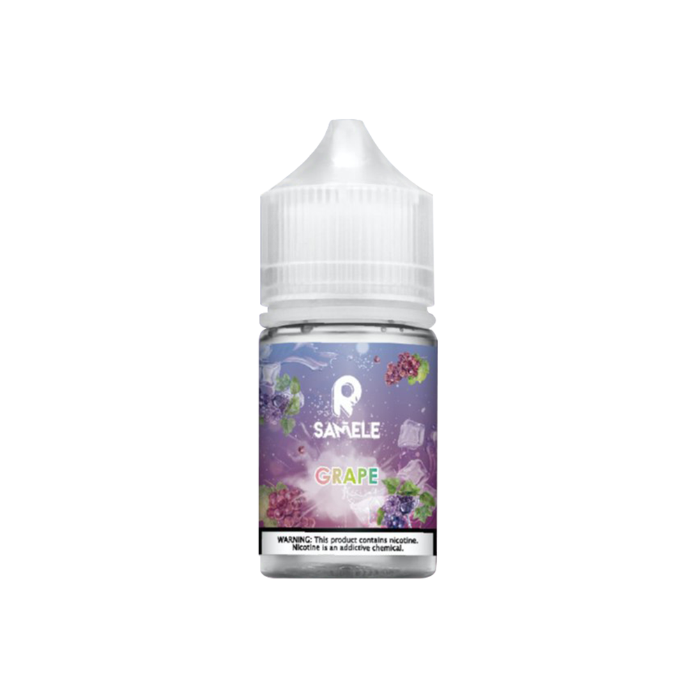 Samele 冰釀系列-葡萄-30ML 神似葡萄酒的濃郁香氣,搭配清新冰涼口感,保留了葡萄的甜美與成熟微醺感。
