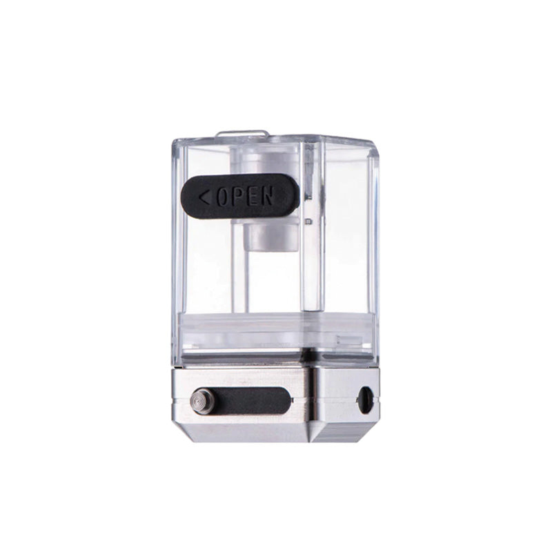 Dotmod dotAIO V3 倉-透明 極致通透的純淨視野，完美透視油量狀態，展現機械工藝原本之美。