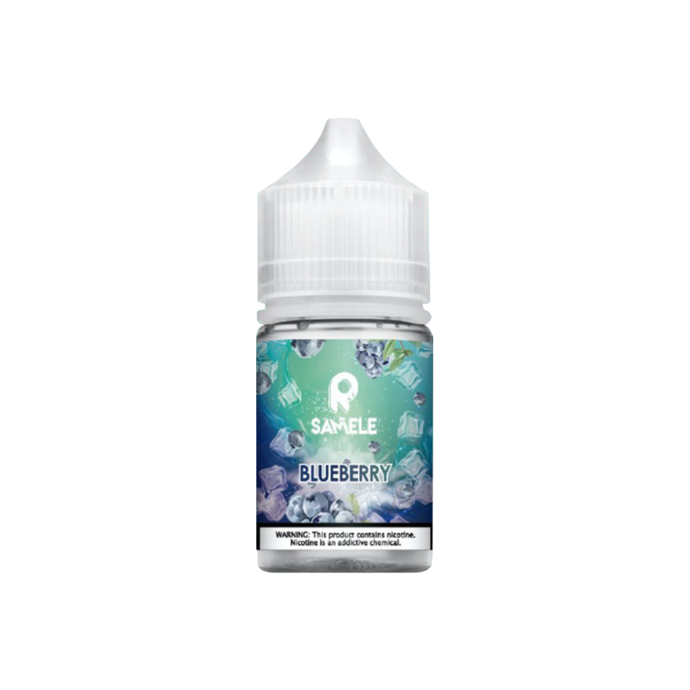 Samele 冰釀系列-藍莓-30ML 細膩果肉散發清新氣息，酸甜可口中帶有微涼薄荷感，交織出熟悉的香甜風味。