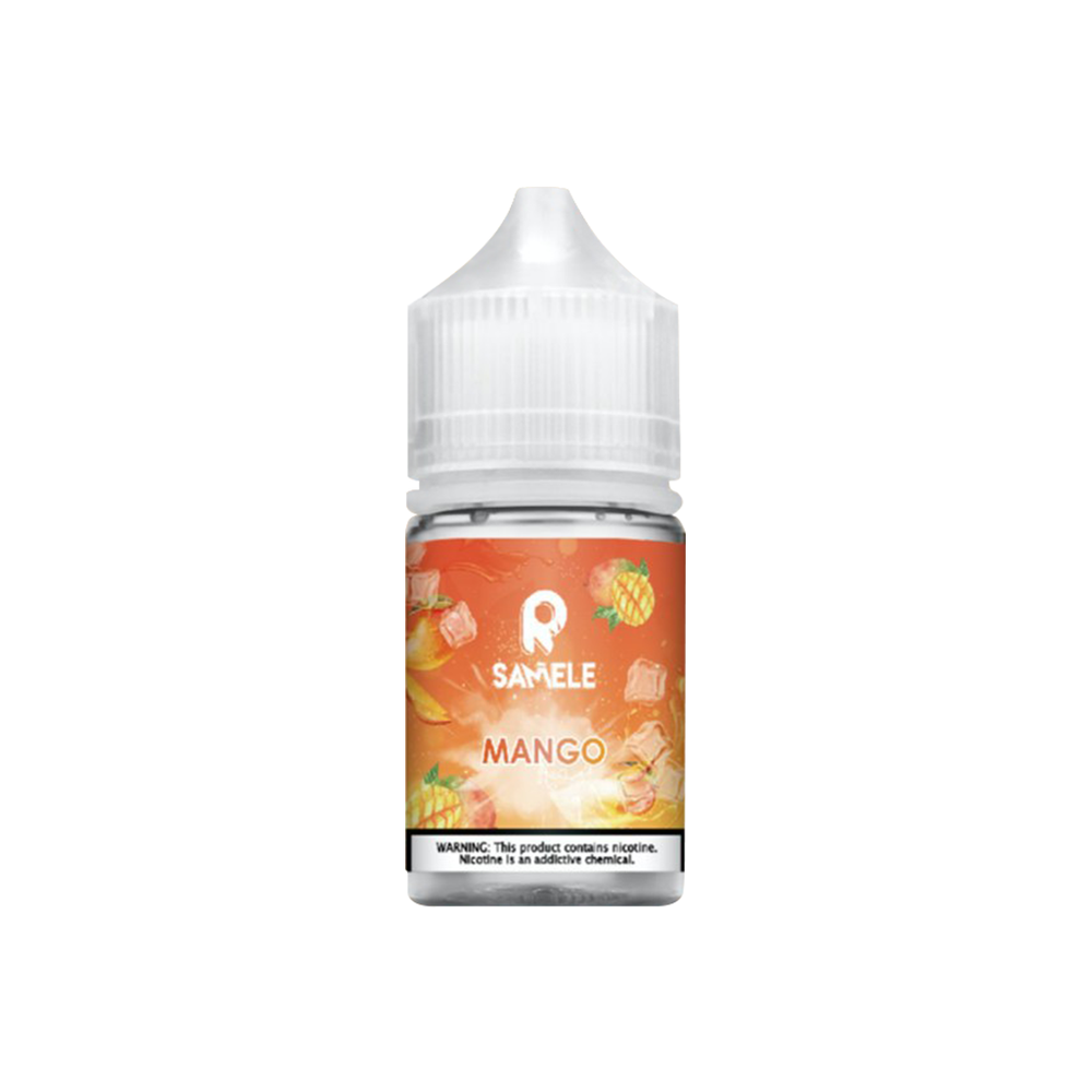 Samele 冰釀系列-芒果-30ML 熱帶芒果的濃郁飽滿香氣，融合冰釀特有的沁涼感，彷彿咬下鮮嫩果肉般香甜順滑。